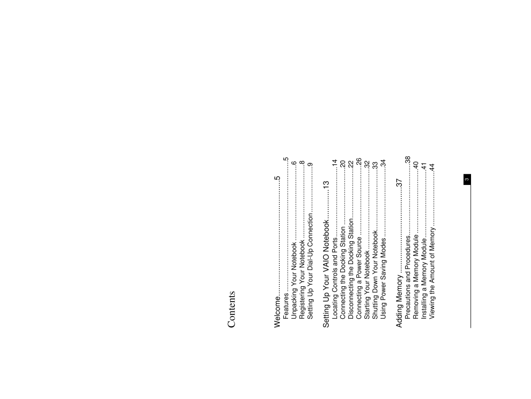 Sony PCG-R505DL, PCG-R505DSP, PCG-R505DSK service manual Contents 