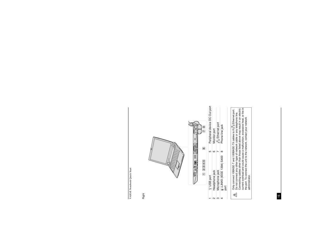 Sony PCG-R505DSP, PCG-R505DL, PCG-R505DSK service manual Right 