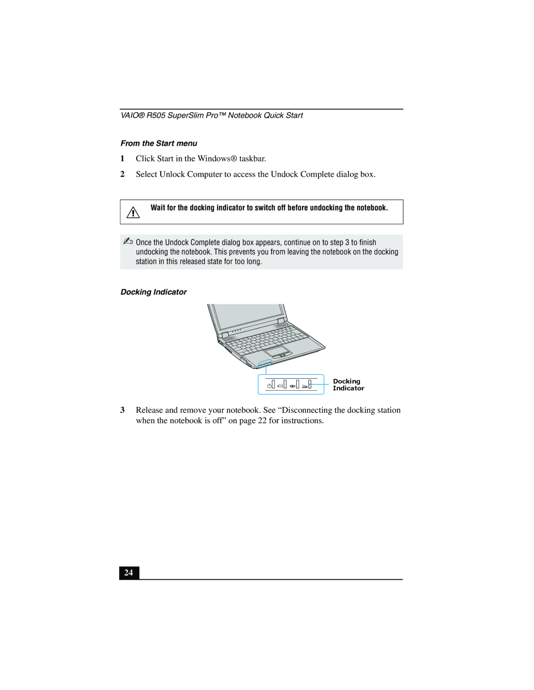 Sony PCG-R505JSK, PCG-R505JLK, PCG-R505JEP, PCG-R505JLP, PCG-R505JEK, PCG-R505JL/C, PCG-R505JSP From the Start menu 