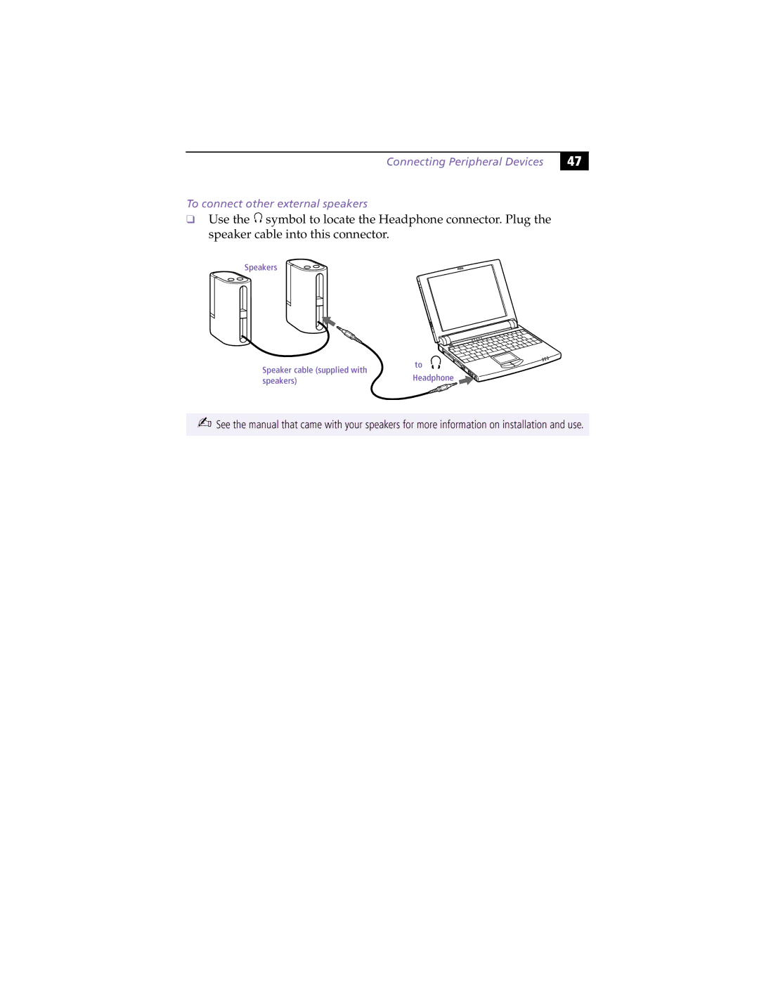 Sony PCG505FX manual Use 