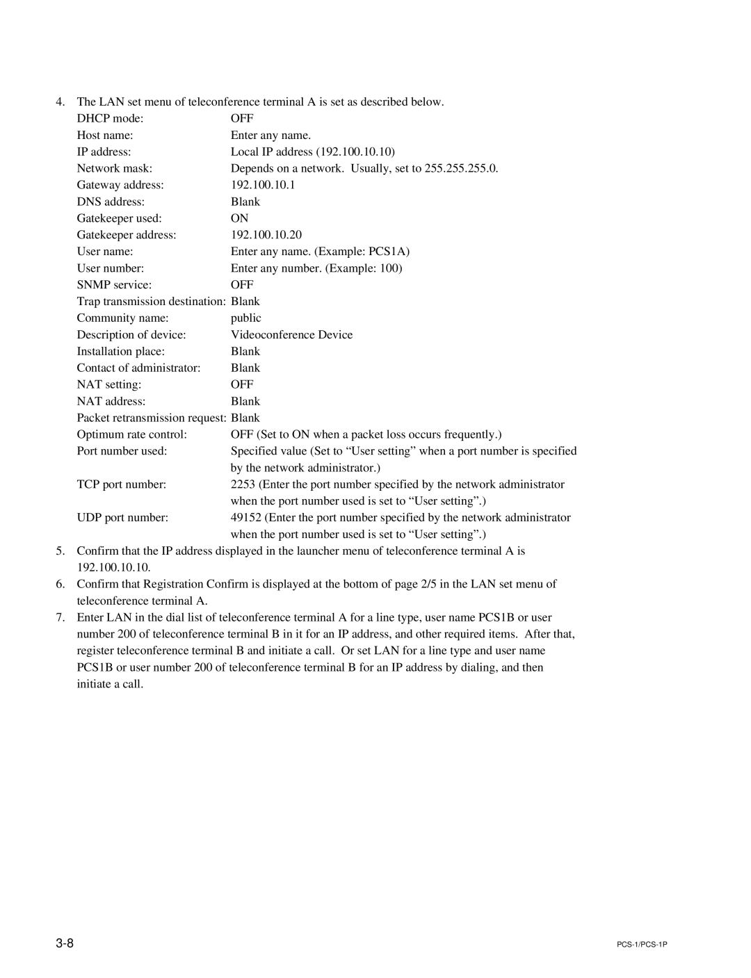 Sony PCS-1P manual Off 