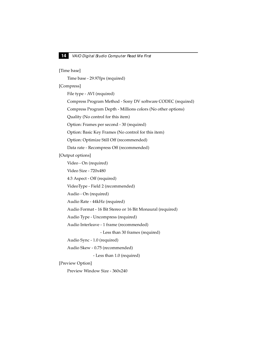 Sony PCV-E518DS manual Vaio Digital Studio Computer Read Me First 