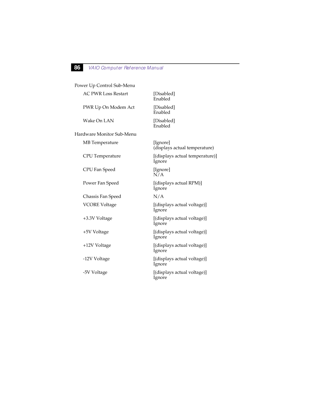 Sony PCV-R532DS manual Vaio Computer Reference Manual 