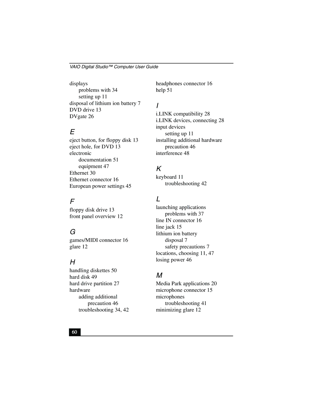 Sony PCV-R553DS, PCV-R558DS, PCV-R556DS manual Vaio Digital Studio Computer User Guide 