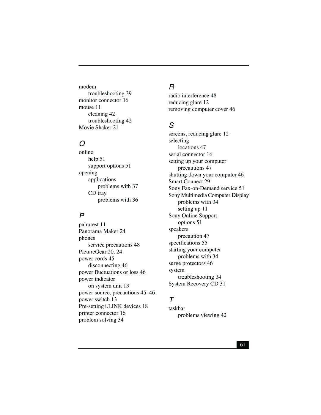 Sony PCV-R558DS, PCV-R553DS, PCV-R556DS manual 