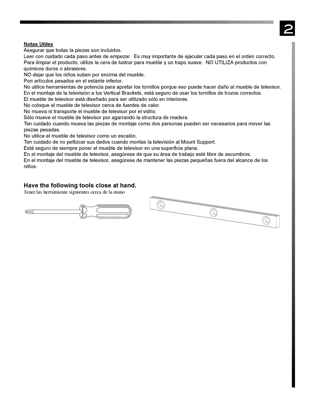 Sony PROFORMA60 manual Have the following tools close at hand 