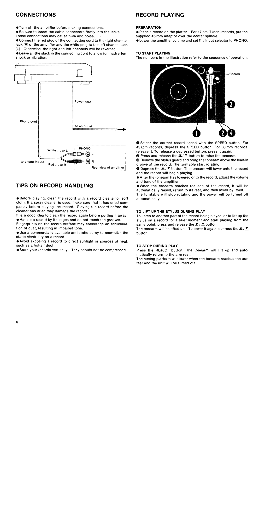 Sony PS-LX2C manual 