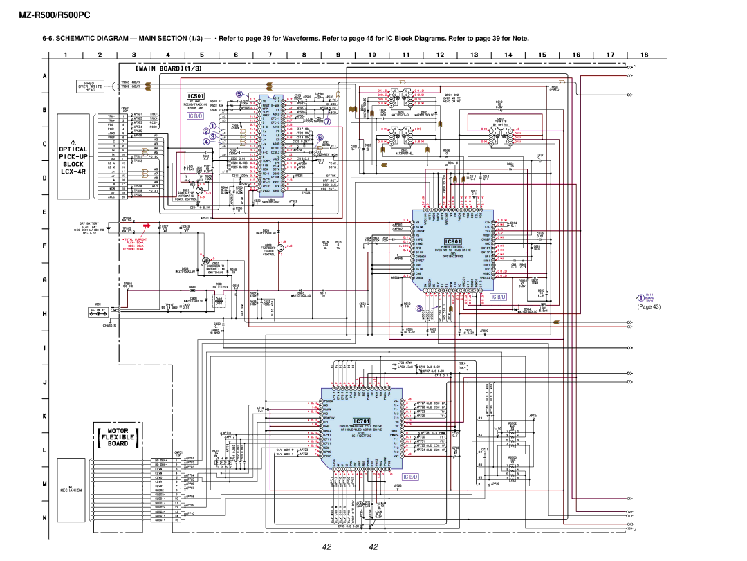 Sony R500PC service manual Ic B/D 