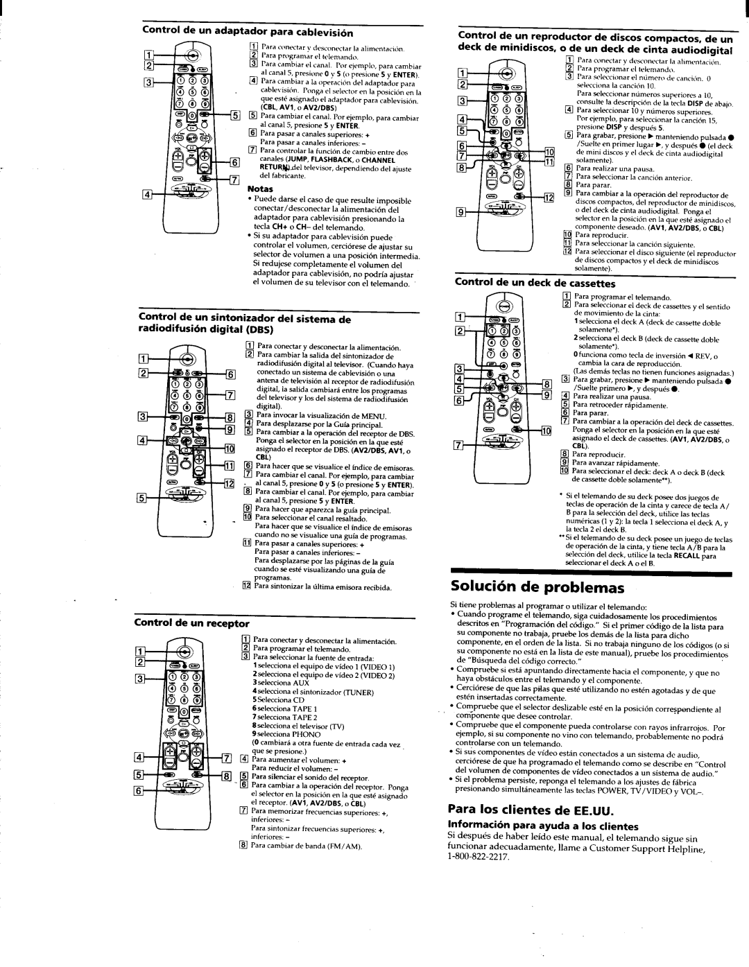 Sony RM-V40A manual 