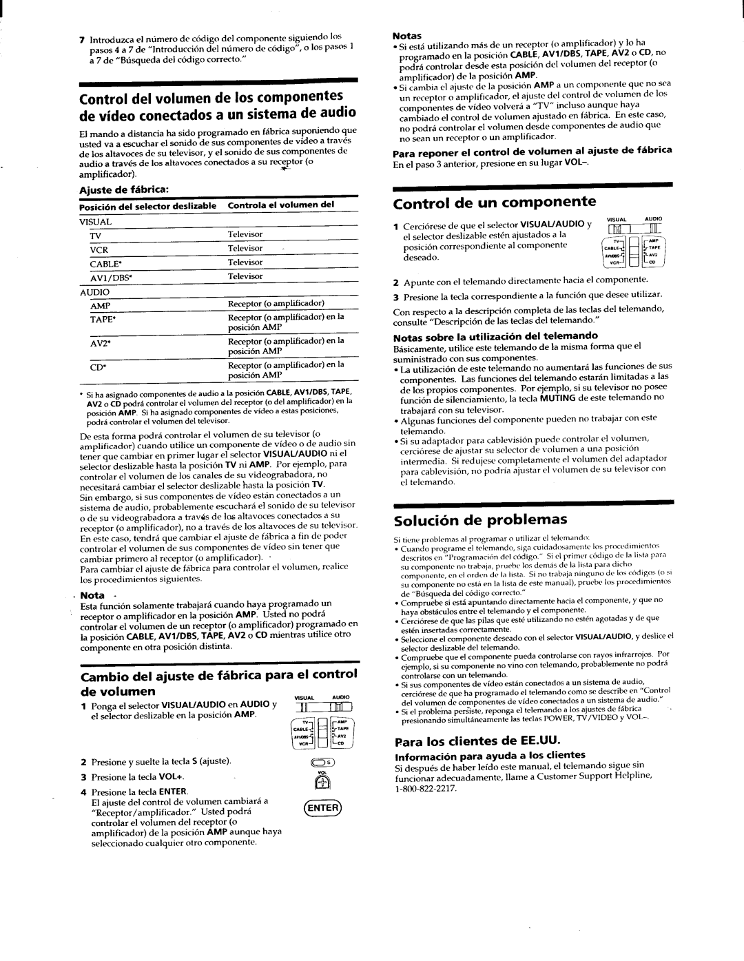 Sony RM-V801, RM-V701 manual 