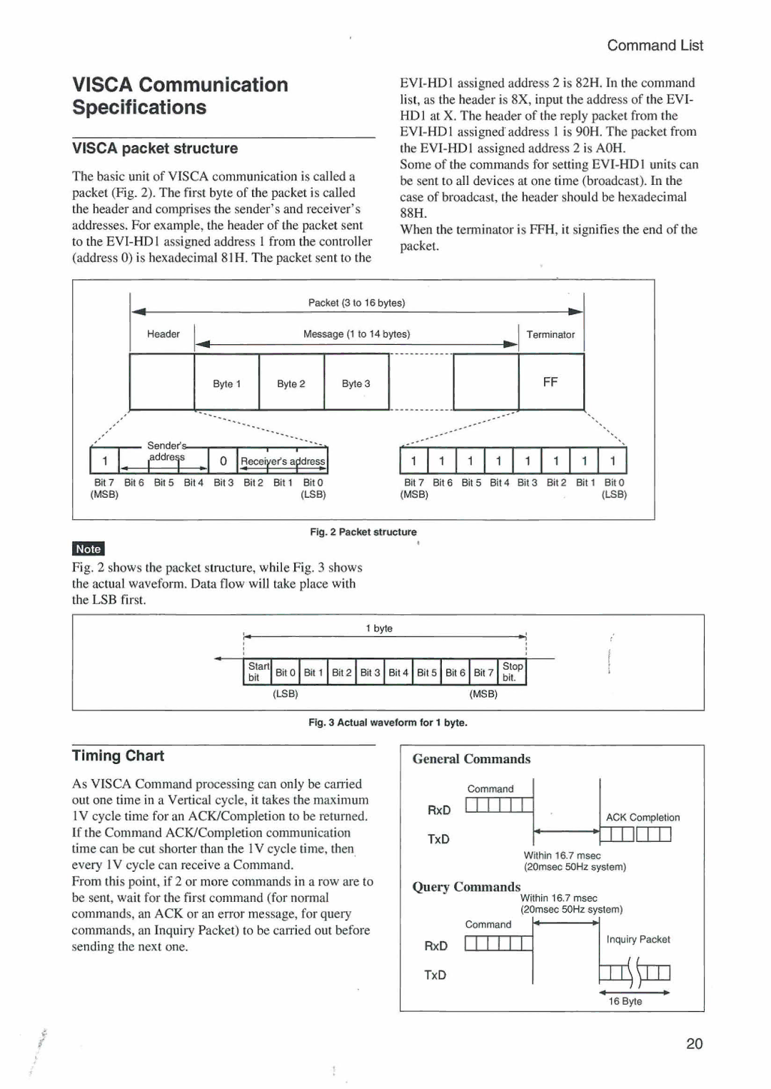 Sony RS-232C manual ≡ 竺, ∈ 焉, ＞ ∽, ・ p, ∈ l p 