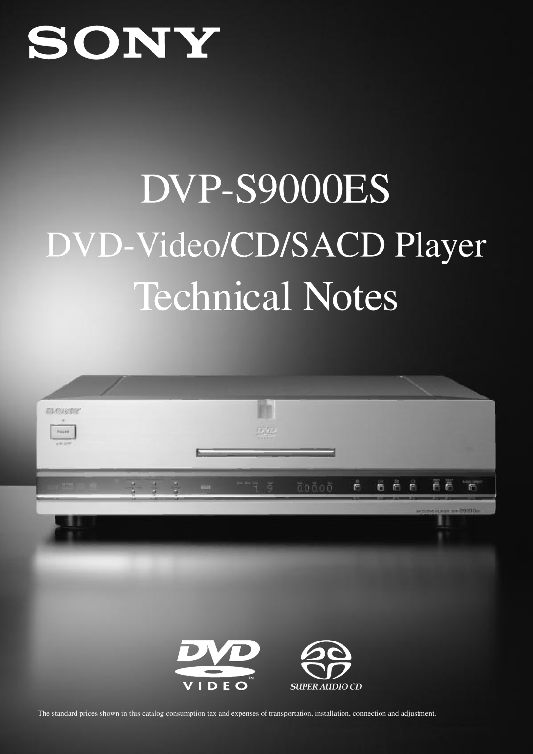 Sony manual DVP-S9000ES 