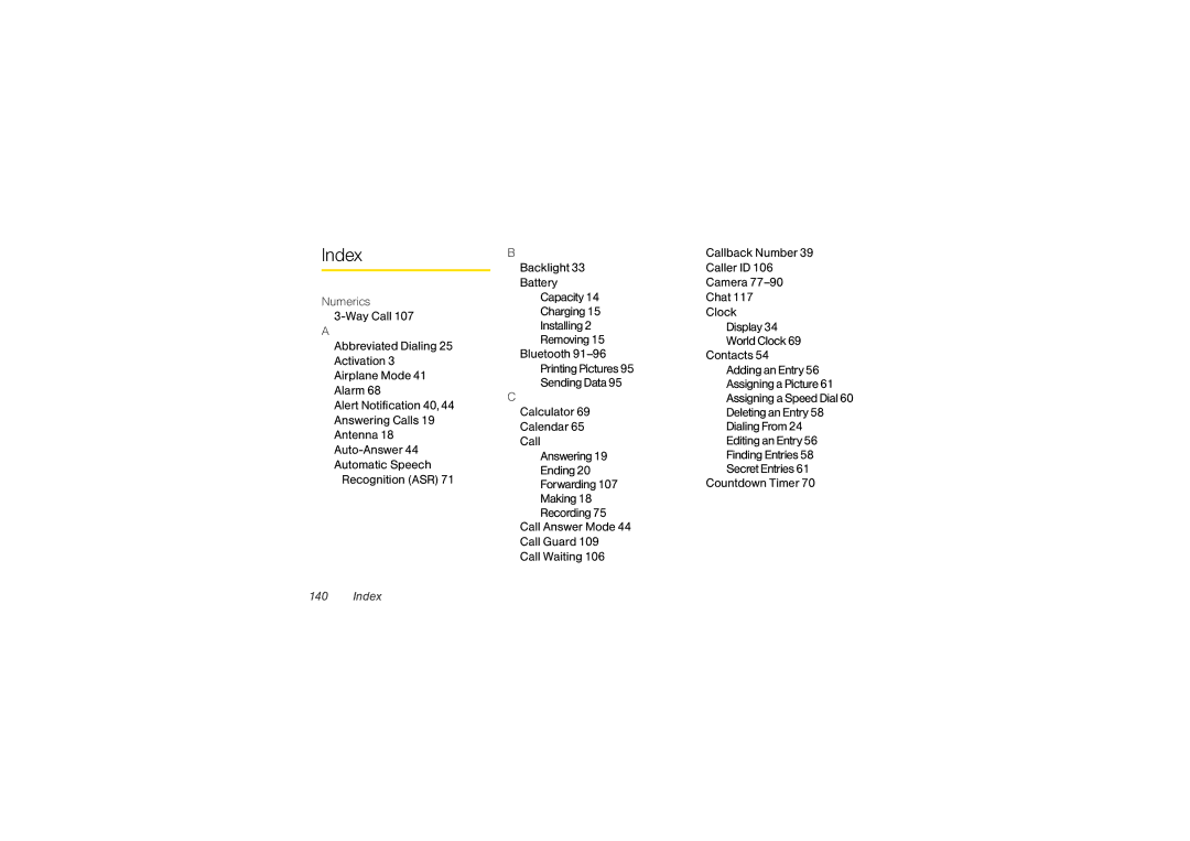 Sony SCP3810 manual Index, Numerics 