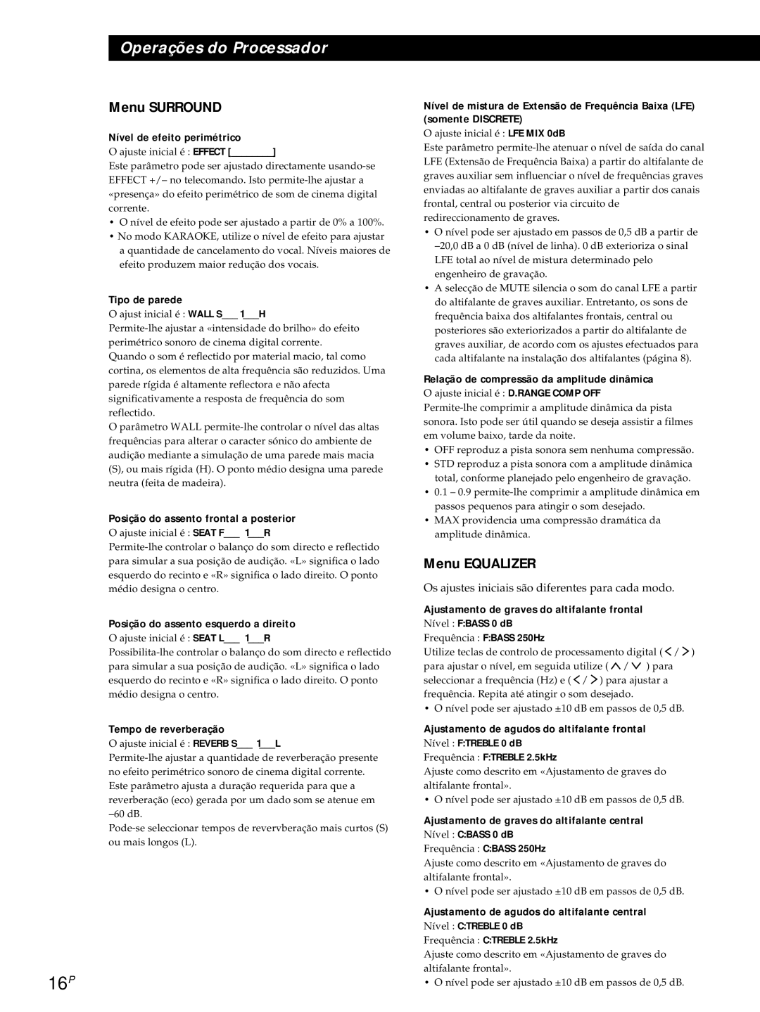 Sony SDP-E800 operating instructions 16P 