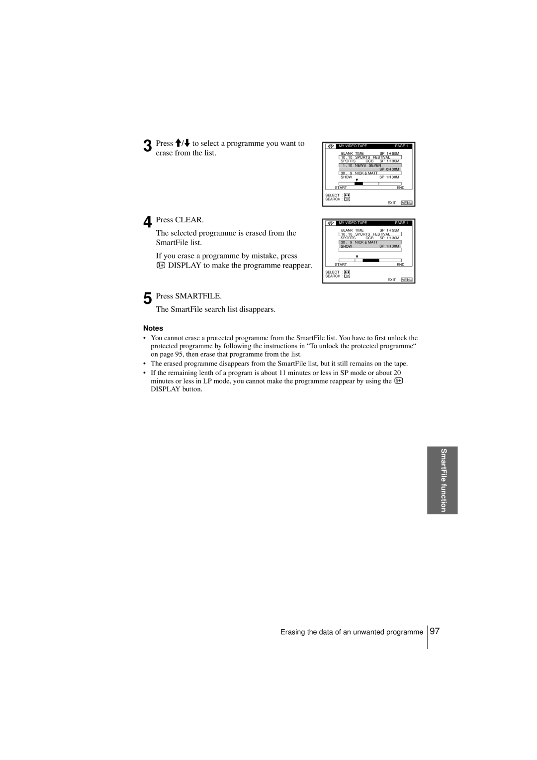 Sony SLV-SF950N manual SP 1H 30M Nick & Matt 