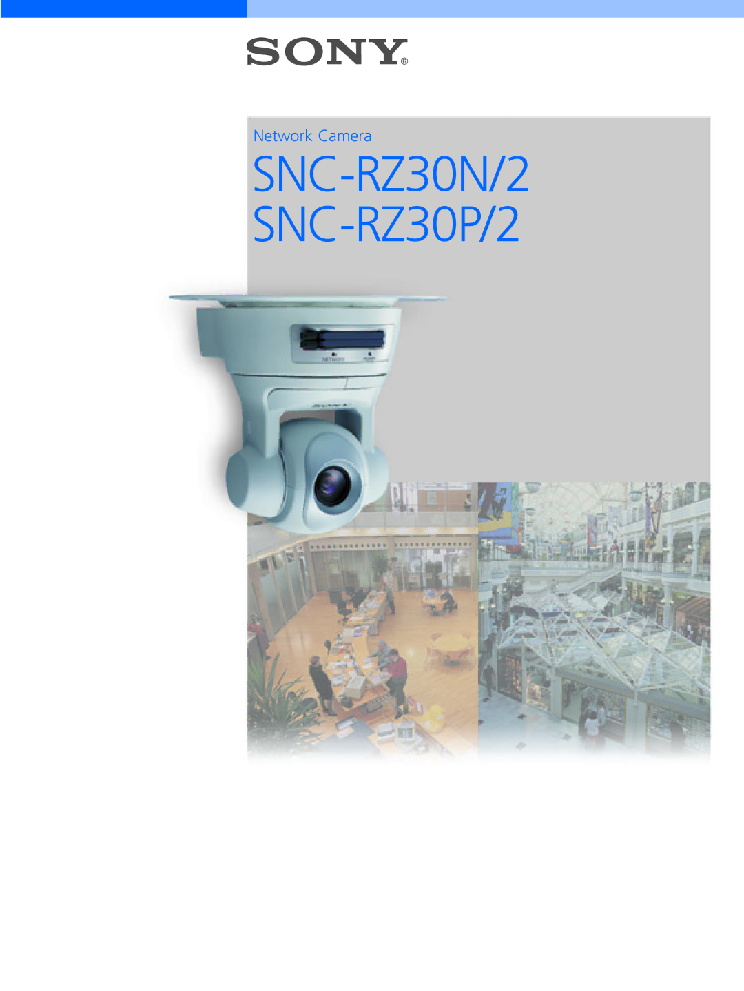 Sony manual SNC-RZ30N/2 SNC-RZ30P/2 