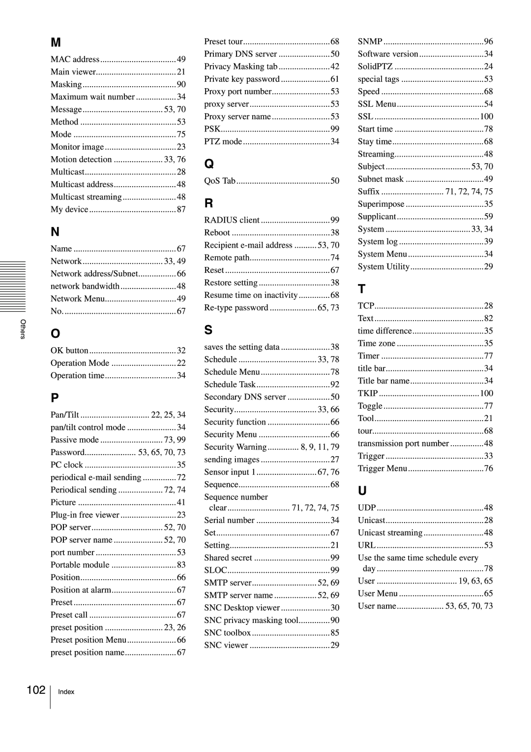 Sony SNCEB520 manual 