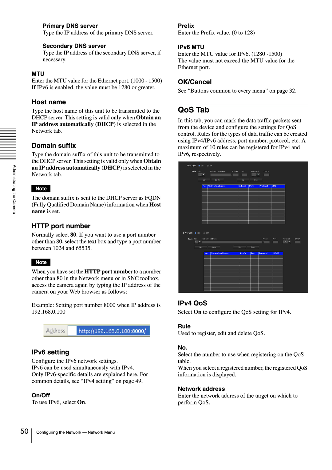 Sony SNCEB520 manual 