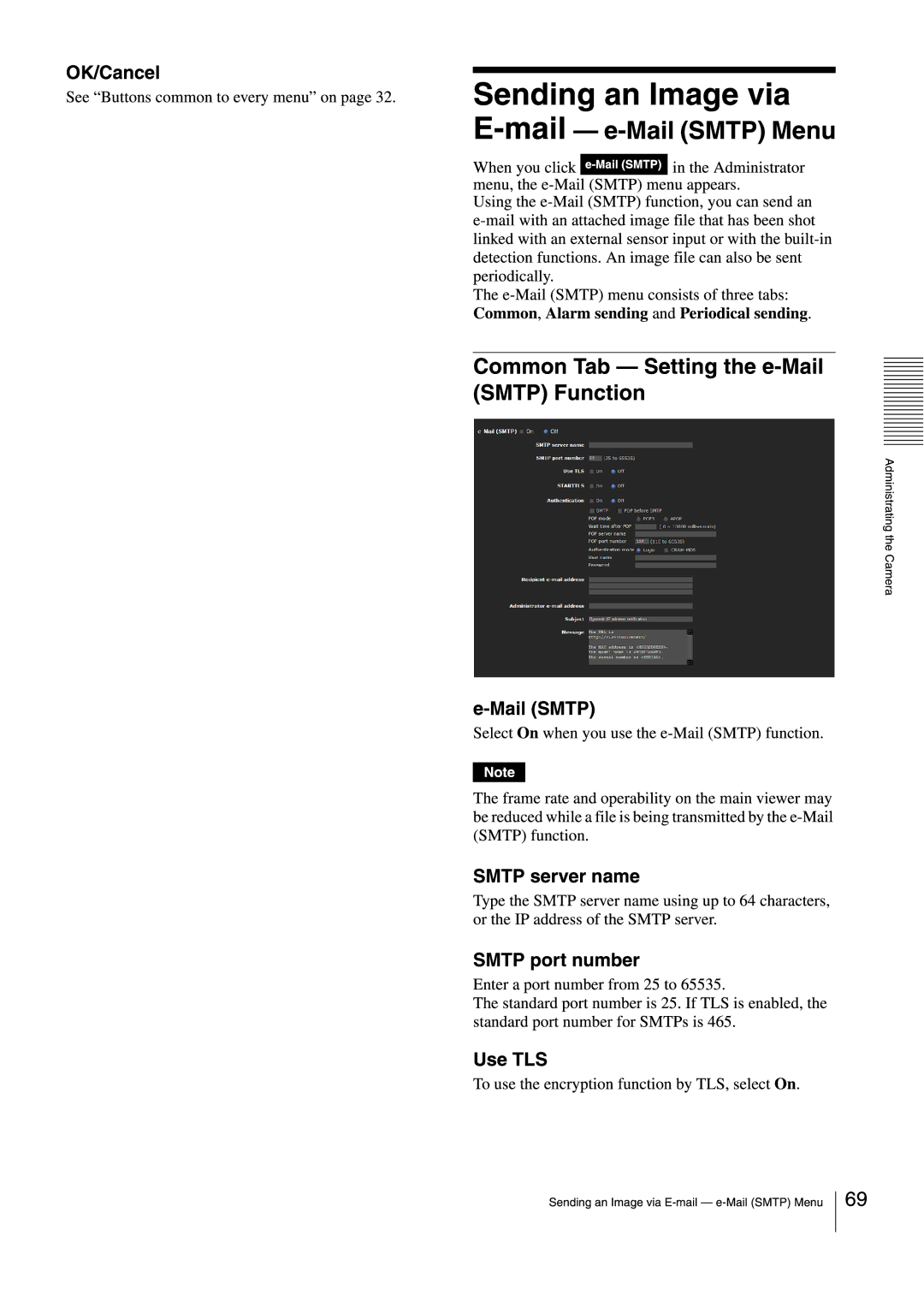 Sony SNCEB520 manual 
