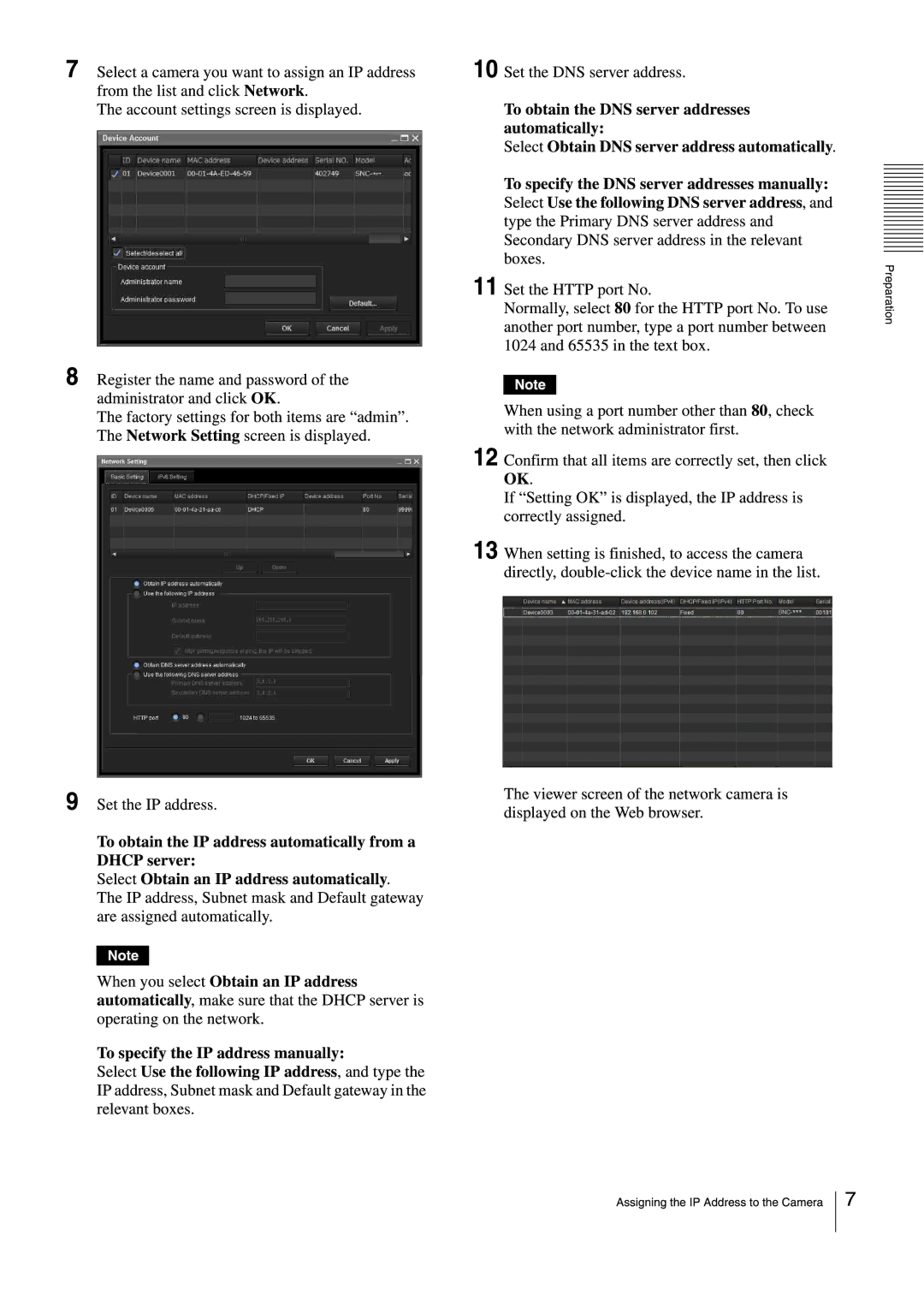 Sony SNCEB520 manual 