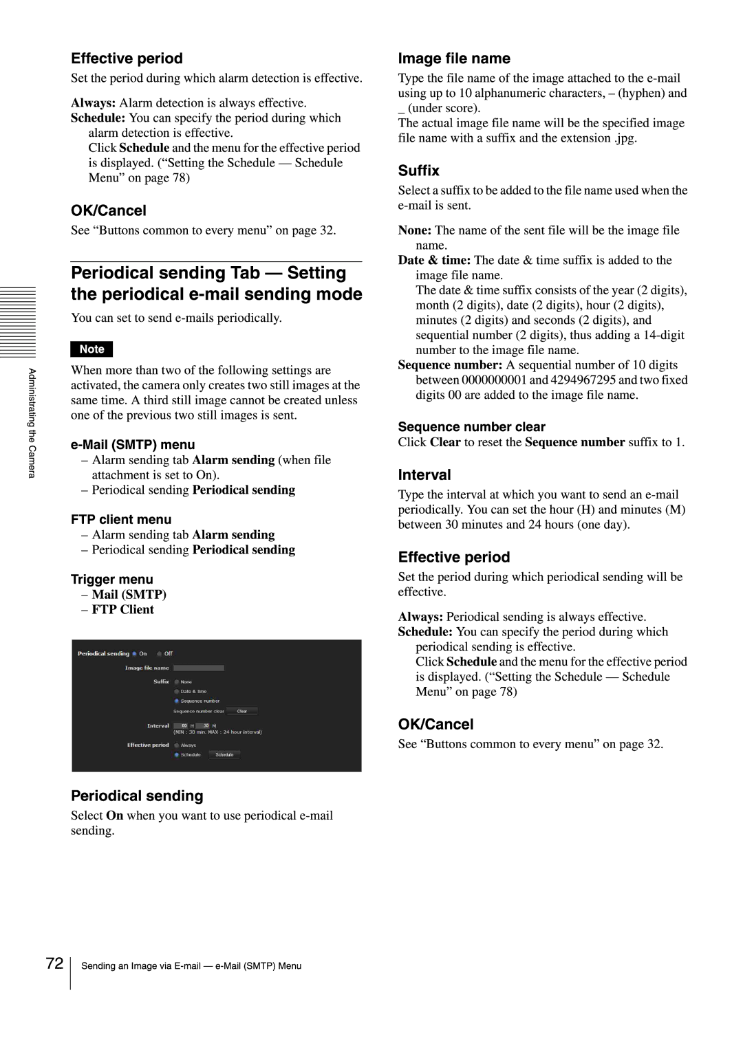 Sony SNCEB520 manual 