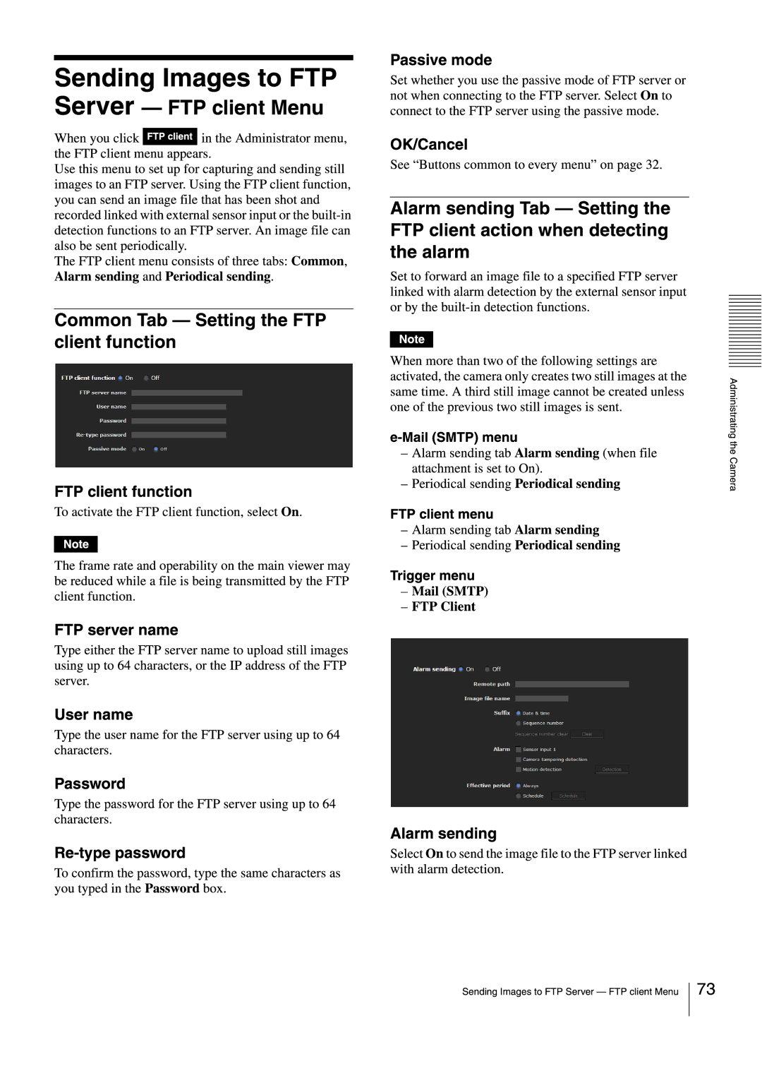 Sony SNCEB520 manual 