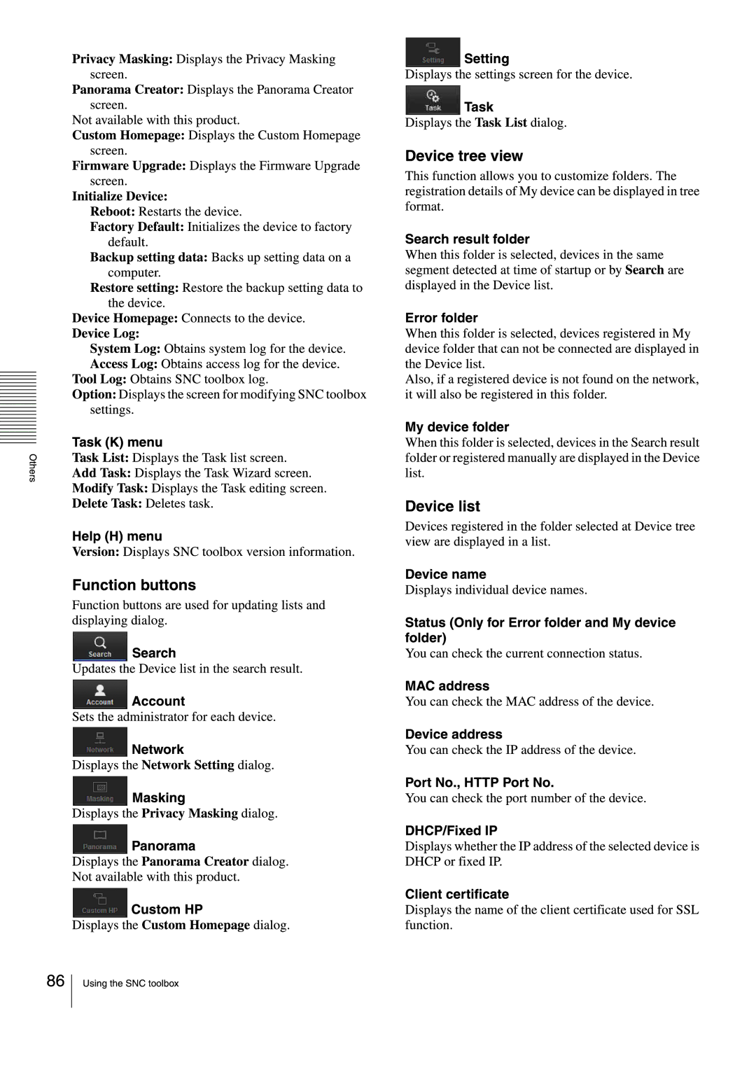 Sony SNCEB520 manual 