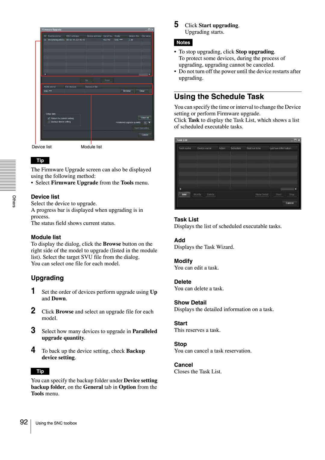Sony SNCEB520 manual 