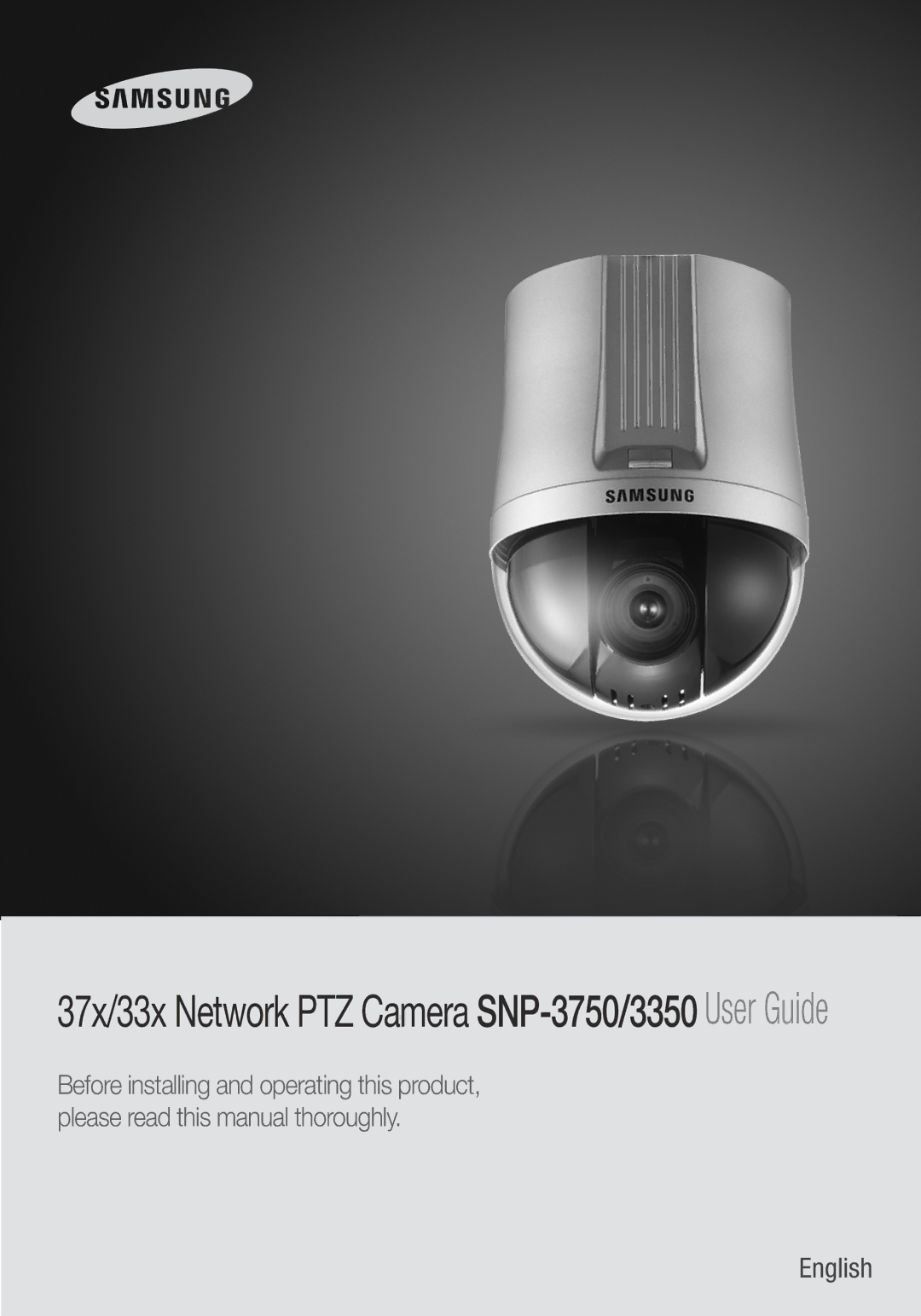 Sony SNP-3350 manual 37x/33x Network PTZ Camera SNP-3750/3350 User Guide 