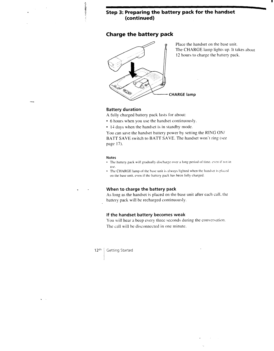 Sony SPP-AQ500 manual 