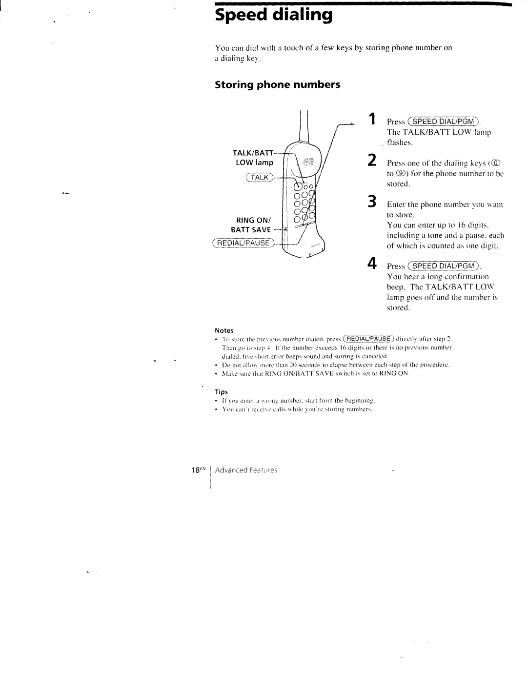 Sony SPP-AQ500 manual 