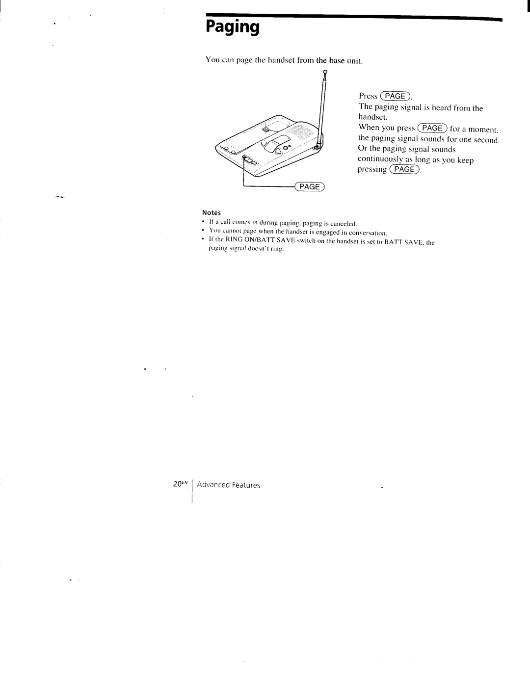 Sony SPP-AQ500 manual 