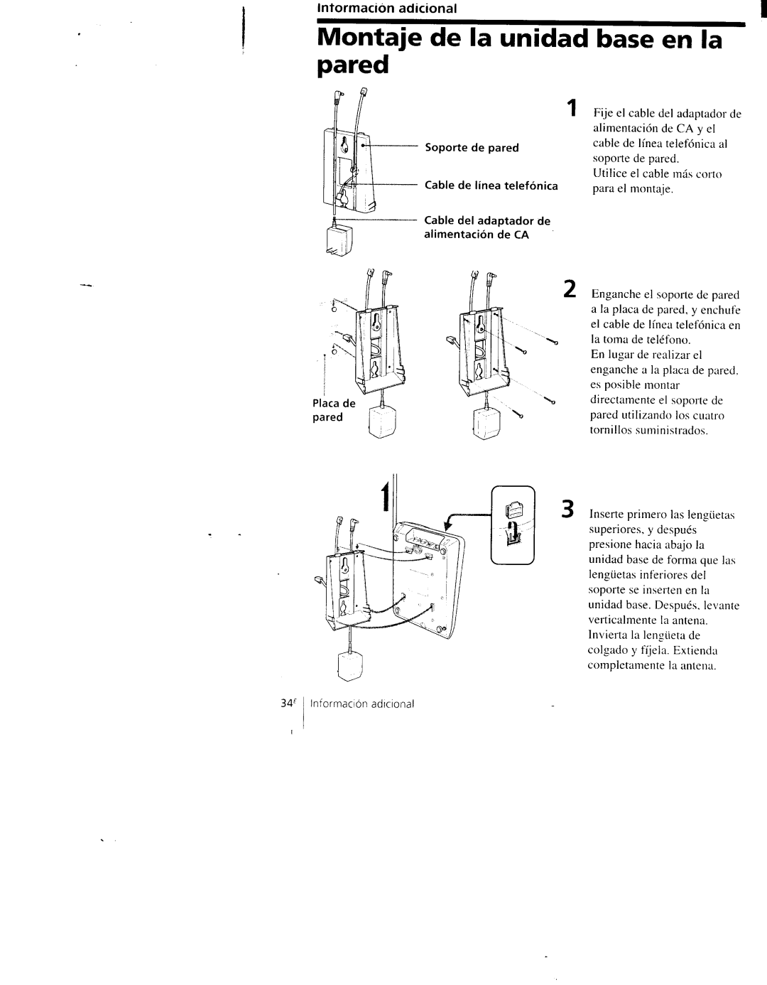 Sony SPP-AQ500 manual 