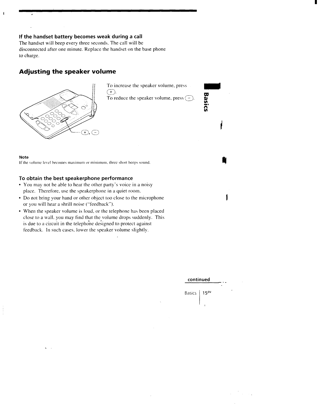 Sony SPP-AQ600 manual 