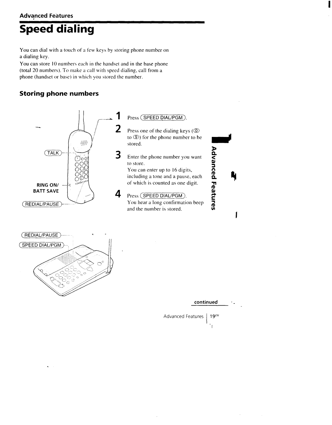 Sony SPP-AQ600 manual 