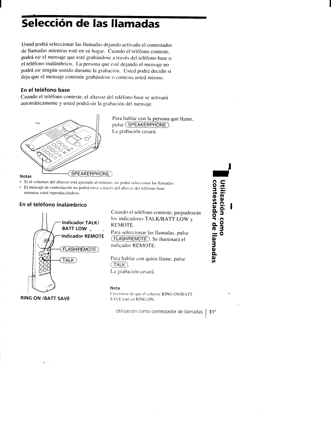 Sony SPP-AQ600 manual 