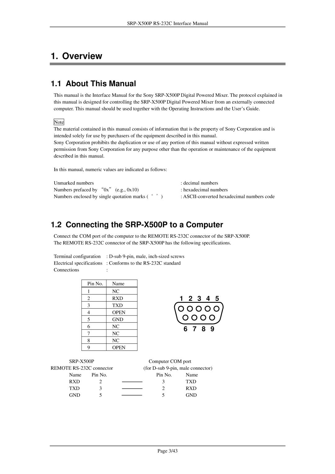 Sony manual About This Manual, Connecting the SRP-X500P to a Computer, 3 4 