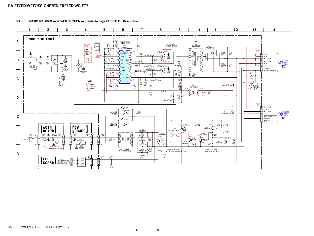 Sony SS-FRF7ED, SA-WFT7 service manual C111 