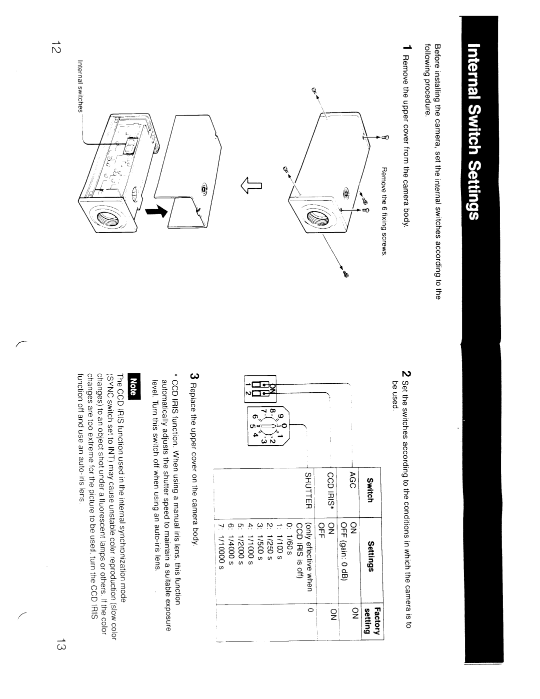 Sony SSC-C354 manual 