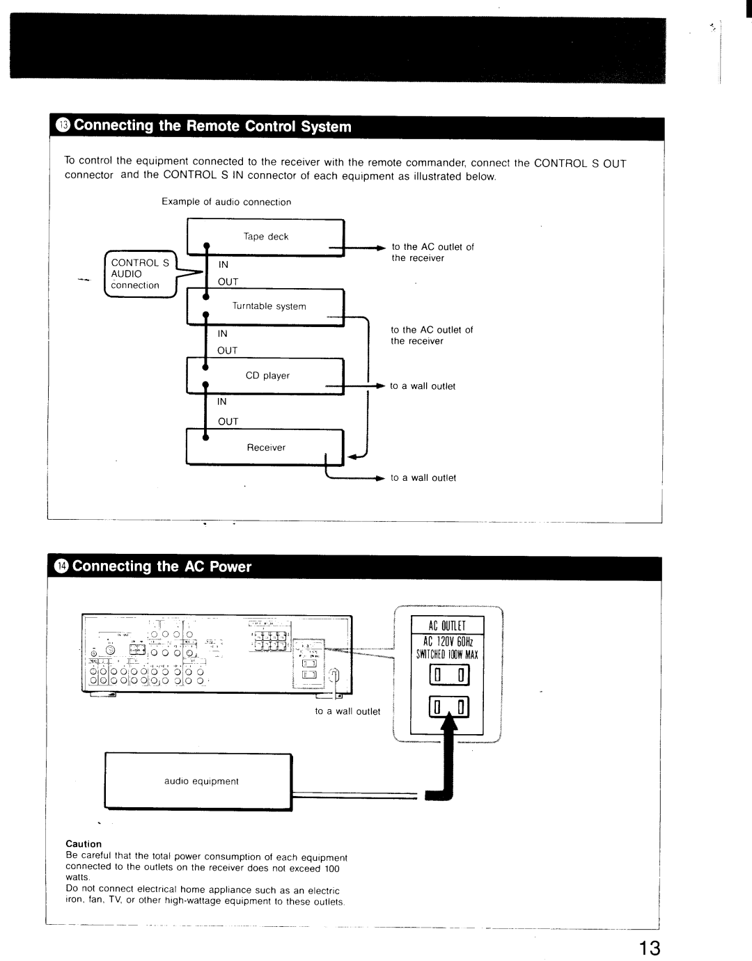 Sony STR-AV1000, STR-AV900 manual 