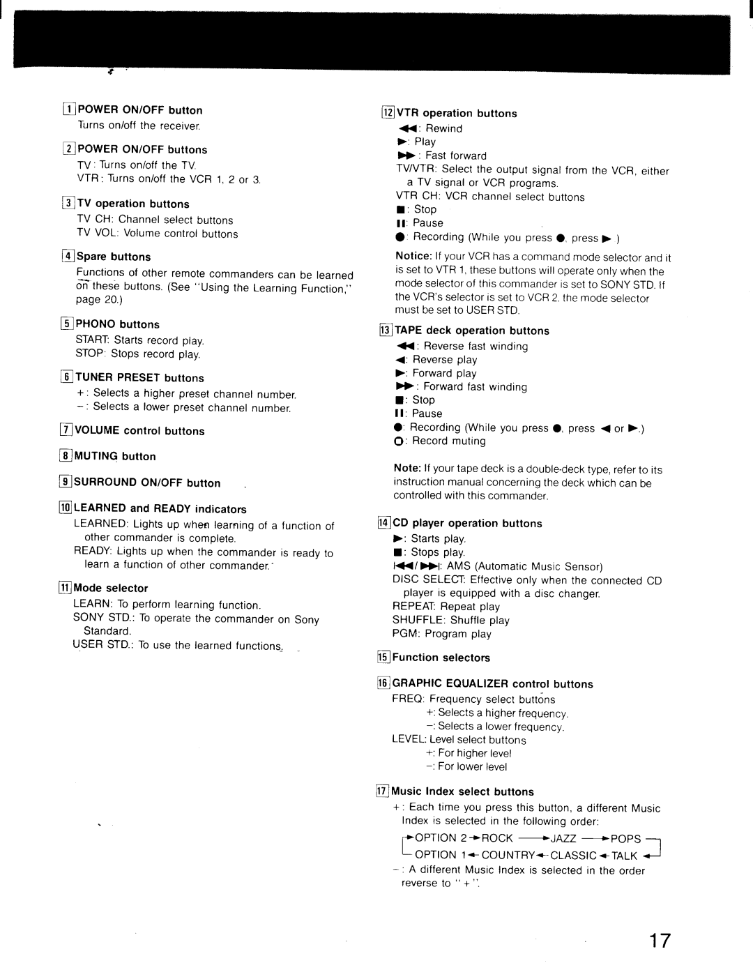 Sony STR-AV1000, STR-AV900 manual 