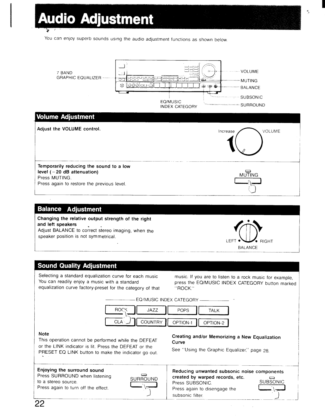 Sony STR-AV900, STR-AV1000 manual 