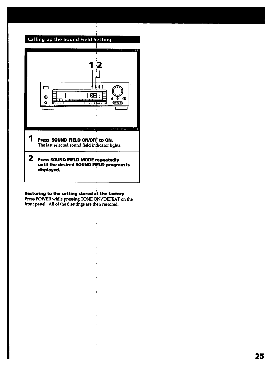 Sony STR-D715 manual 