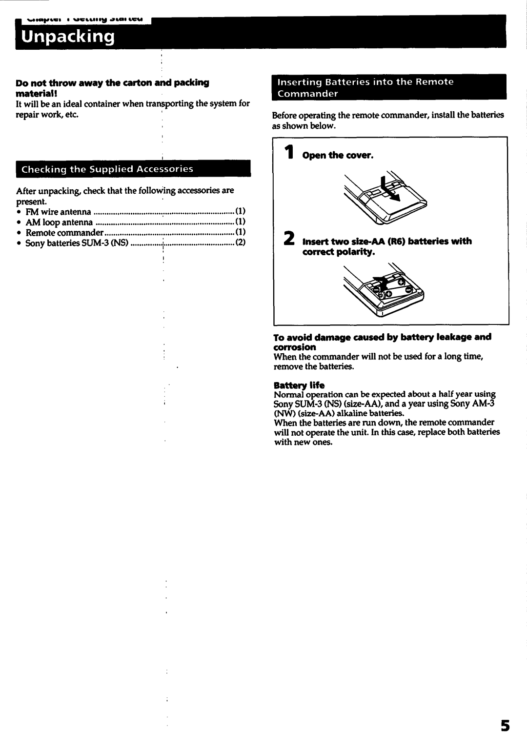 Sony STR-D715 manual 