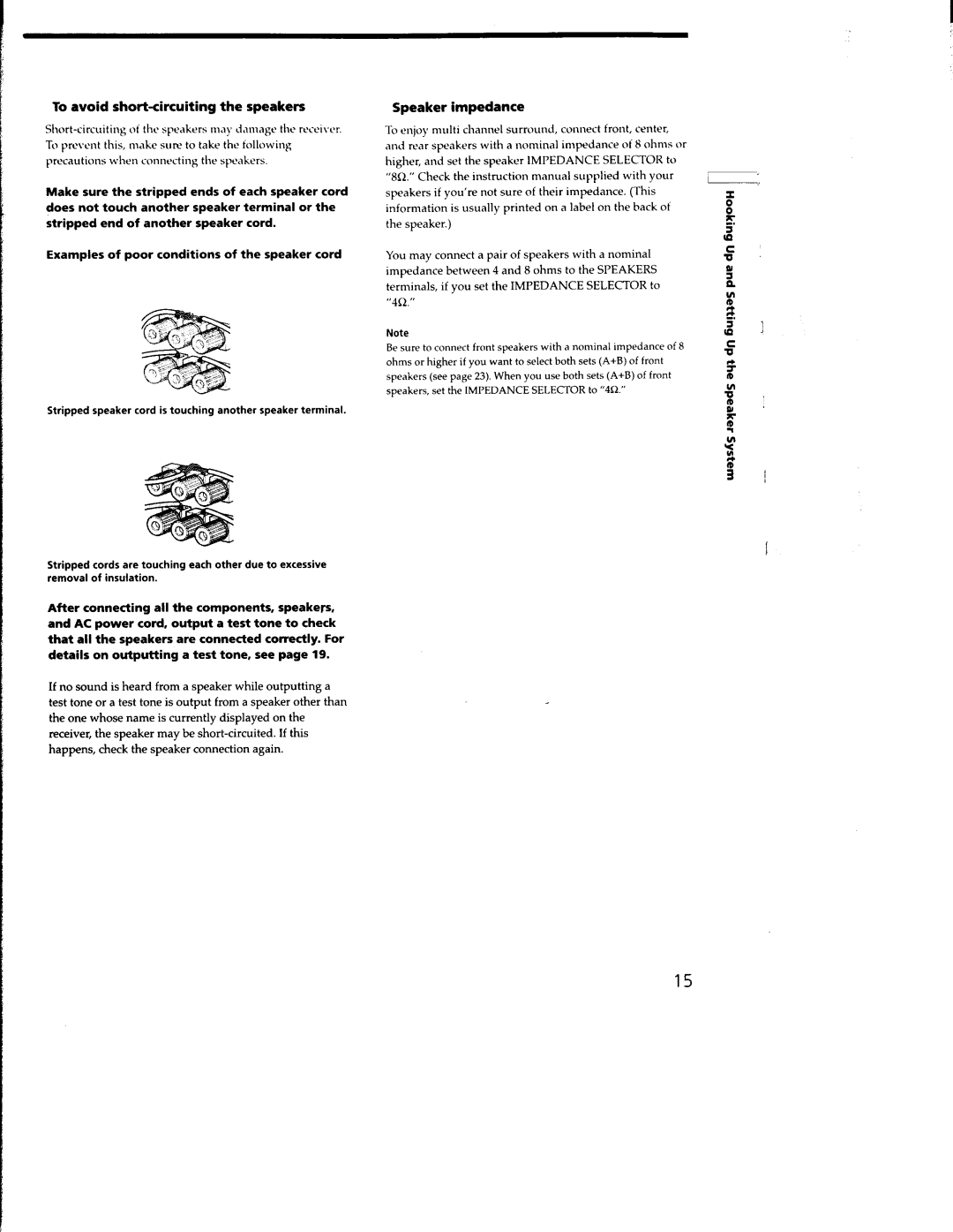 Sony STR-DA555ES, STR-DA333ES manual 