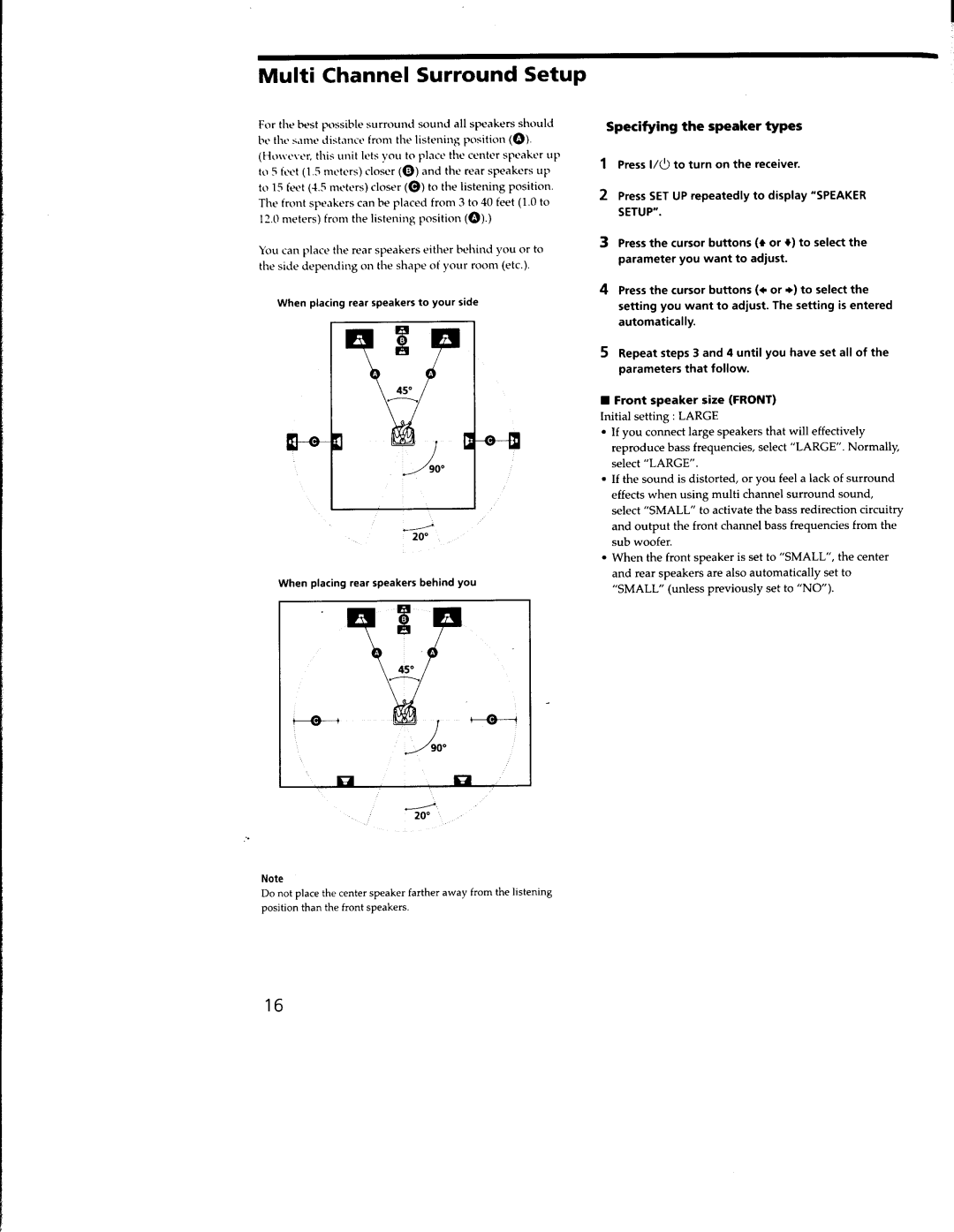 Sony STR-DA333ES, STR-DA555ES manual 