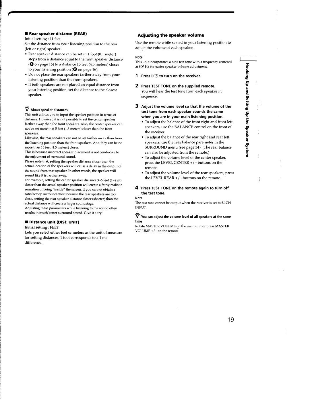 Sony STR-DA555ES, STR-DA333ES manual 