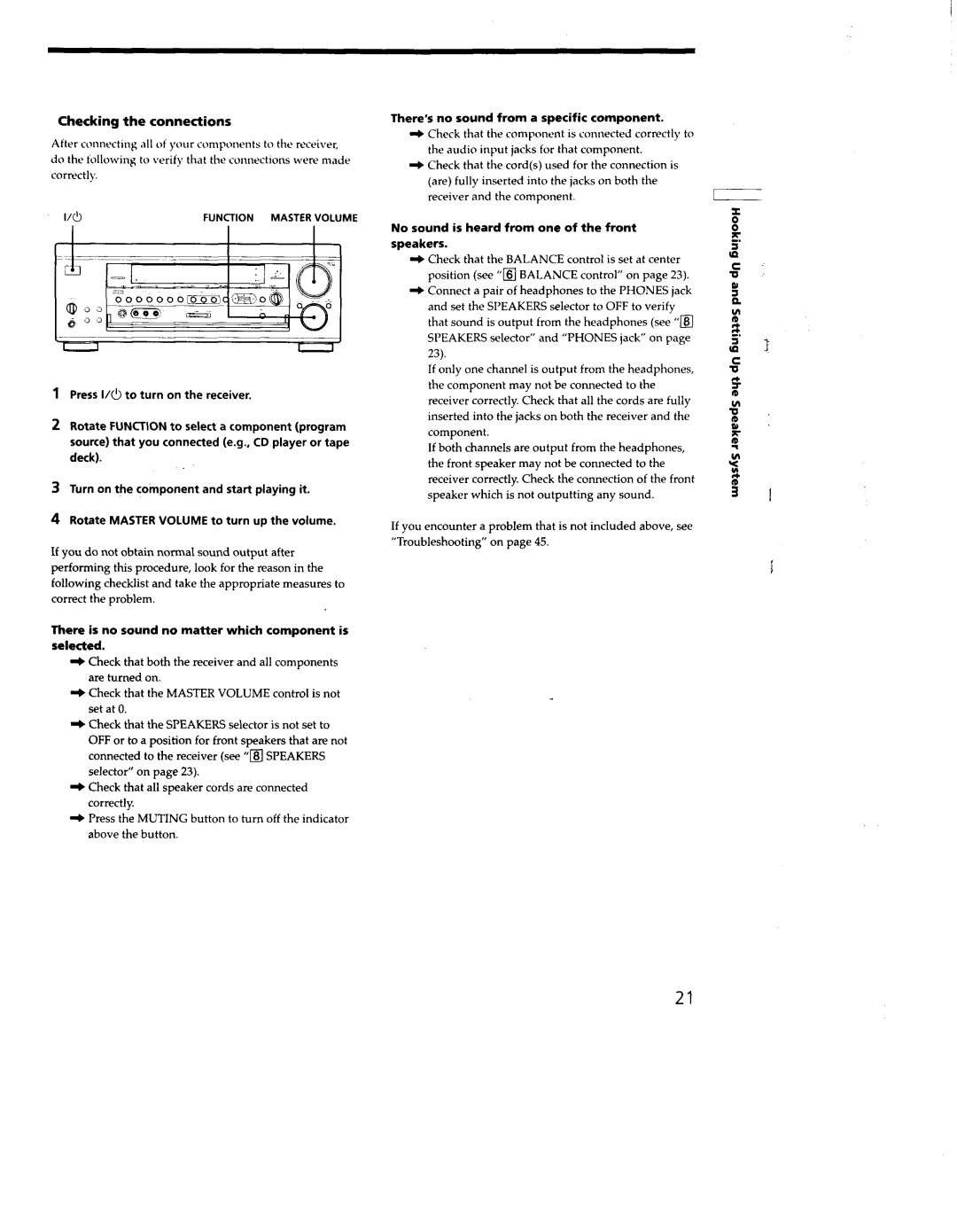 Sony STR-DA555ES, STR-DA333ES manual 