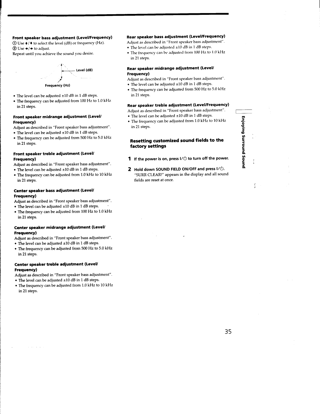 Sony STR-DA555ES, STR-DA333ES manual 