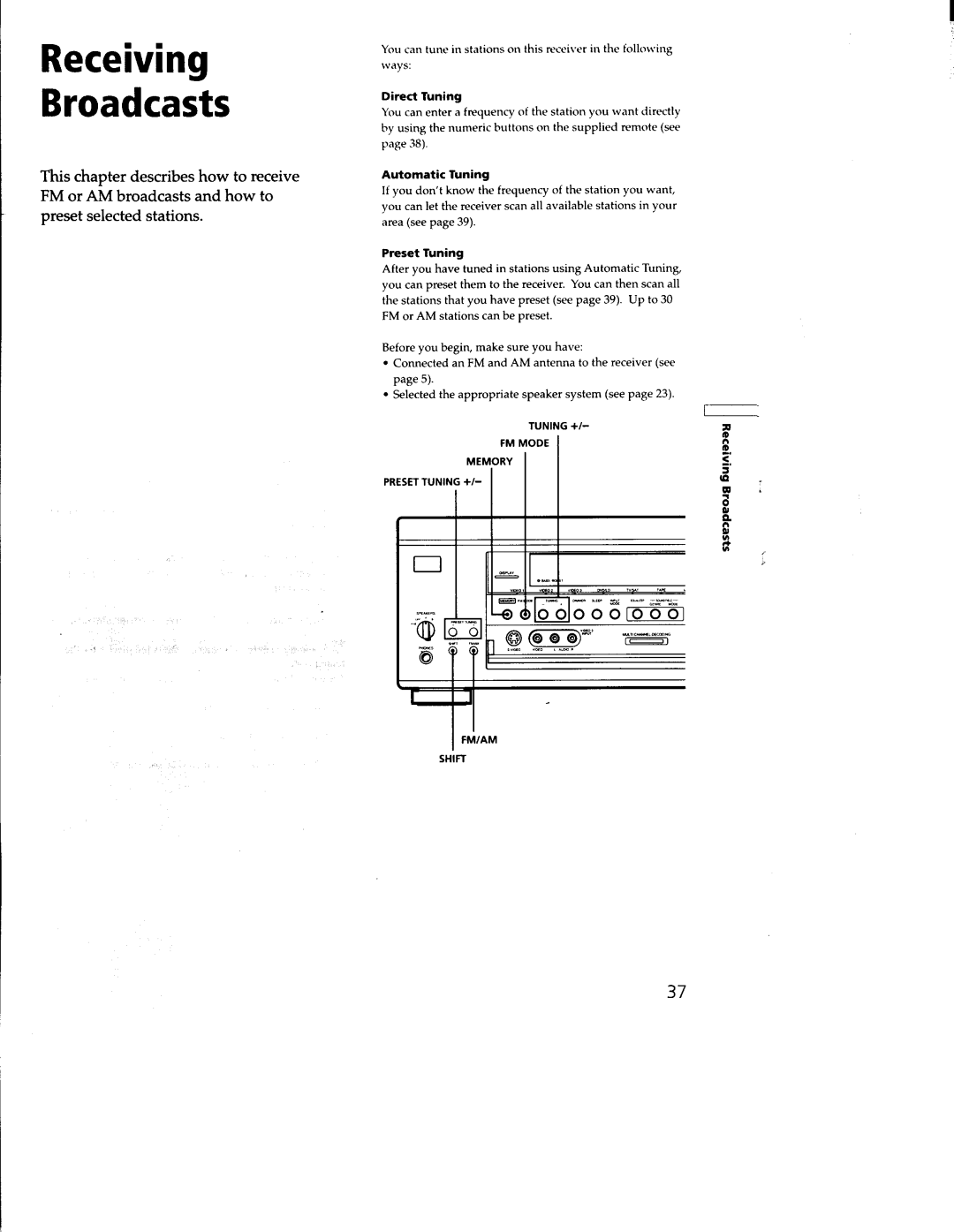 Sony STR-DA555ES, STR-DA333ES manual 